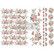 Vesisiirtokuva 27x42 cm - Prima H2O Transfers Gorgeous Flora