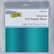 Lehtimetalli turkoosi 12 kpl - Turquoise Foil Transfer Sheets