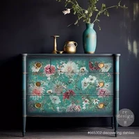 Kuitupaperi 48x76 cm - Re-Design with Prima Tissue Paper Discovering Dahlias