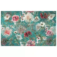 Kuitupaperi 48x76 cm - Re-Design with Prima Tissue Paper Discovering Dahlias