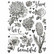 Siirtokuva 30x20 cm - Simple Stories Simple Vintage Essentials Rub-Ons Botanicals