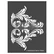 Sabluuna 22x30 cm - Splendid Scrol Re-Design with Prima 3D Decor Stencils