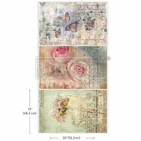 Kuitupaperi 49x76 cm x 3 kpl - Dreamy Delights Re-Design with Prima Tissue Paper Pack