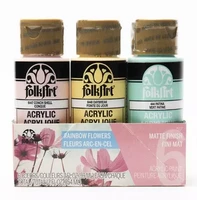Mattaa akryylimaalia paketillinen - FolkArt Matte - 6x59 ml