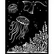 Sabluuna 20x25 cm - Stamperia Jellyfish Thick Stencil