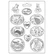 Koristemuotti 21x29 cm - Oval Plates Stamperia Soft Mould