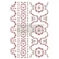Siirtokuva 60x88 cm - Annie Sloan Flower Garland  Re-Design with Prima Decor Transfers