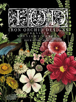 Siirtokuva 60x80 cm - Midnight Garden IOD Iron Orchid Decor Transfer