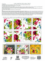 Siirtokuva 80x120 cm - Wall Florals IOD Iron Orchid Decor Transfer
