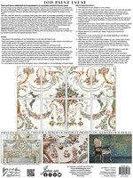 Maalisiirtokuva 80x120 cm - Chateu IOD Iron Orchid Paint Inlay