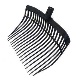 Talikon pää musta, shavings fork