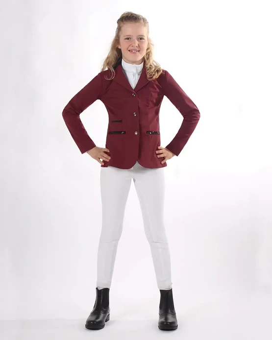 QHP Juliet Junior Kisatakki 140cm burgundy