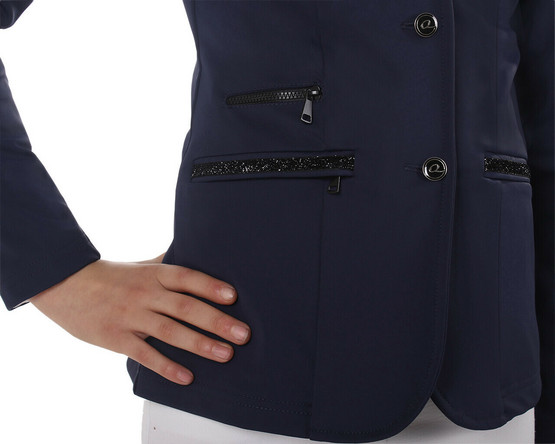QHP Juliet Junior Kisatakki 140cm navy