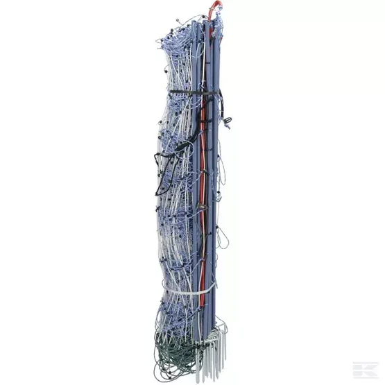 Susiaita 108 cm kaksipiikkinen, 50 m, valkoinen/sininen TitanNet Premium