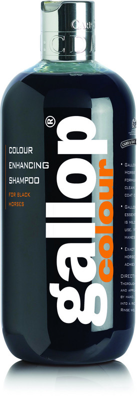 Gallop 500ml , Mustaa väriä parantava Shampoo