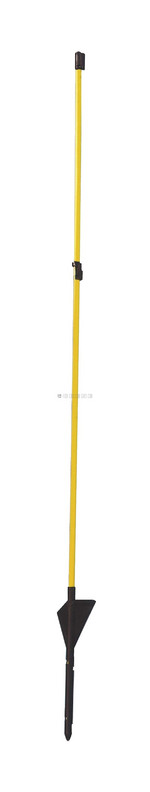 Lasikuitupylväs, 140 cm, keltainen