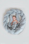 Reunapehmuste Eimi, Letti, pinnasänkyyn, 340cm - Pure Grey