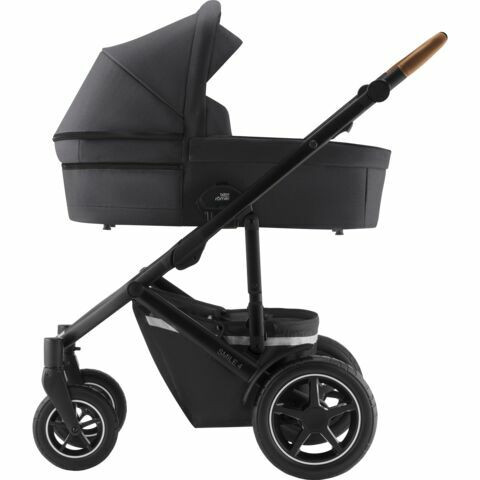 Britax Smile 4 - Midnight Grey / Brown Handle + STAY COOL