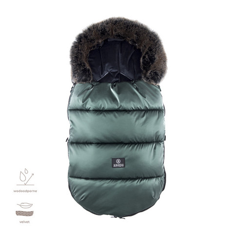 Makaszka Premium -lämpöpussi, Glamour Green