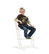 Baby Dan -syöttötuoli, valkoinen, Dan Chair