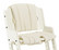 Istuinpehmuste Dan Chair -syöttötuoliin, BABYDAN, beige