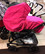Ratas / vaunusadesuoja, Super Pink