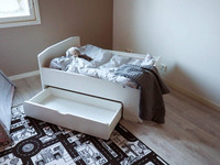 Kotimainen jatkettava lastensänkysetti, Nyytti + laatikko + patja