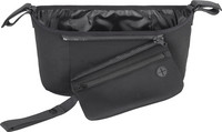Kassi / organiser / säilytyslaukku rattaisiin, Petite&Mars, Zip Black