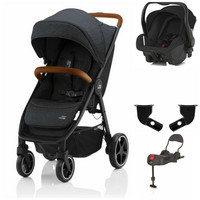 Britax Römer B-Agile R -ratas+turvakaukalopaketti