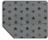 Dooky -vauvapeite kaksinkertainen puuvilla, Dark Grey Stars