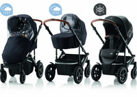 Britax Smile 3 ja 4 - Stay Safe Kit; 2 kpl sadesuoja + heijastinkuomu