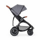 Petite&Mars Street+ RWS -kuomuratas, Ultimate Grey - maksimi 25kg