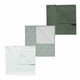 Harsopaketti, 3 kpl, LUMA, Bow Deco, 70x70cm