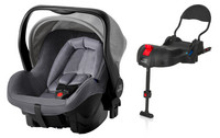 Britax Primo -turvakaukalo + Primo -jalusta, Elephant Grey