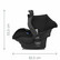 Britax Römer Primo -turvakaukalo + Britax Primo -jalusta, Navy Ink