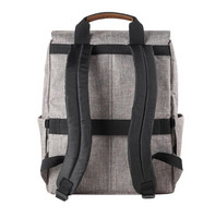 Hoitolaukku / hoitoreppu, Bebekindom Sofie, brown/grey melange