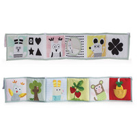 3 in 1 Baby Book -vaunukirja, vauvakirja, ensikirja, sensorikirja