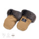 Työntöaisan hanskat / muhvi / kädenlämmitin, Camel