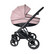Gabi -yhdistelmävaunut, Light Pink / Black