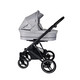Ozzi -yhdistelmävaunut, Light Grey Melange / Black