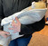Vauvan pehmeä peitto, kapalointiin/syliin, lämmin, valkoinen, 100x70cm