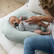 Imetystyyny, Doomoo Softy, 150cm, Anthracite / tharmaa