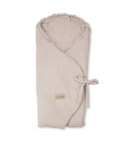 AlberoMio -turvakaukalon lämpöpussi, musliinipuuvilla, Boho Beige