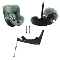 Britax 5Z Modular System -set - syntymästä 4-vuotiaaksi, 2 istuinta