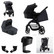 Britax B-Agile M - kuomuratas + vaunukoppa + adapterit