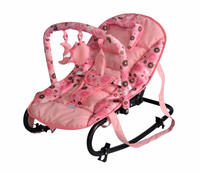 B&BabyBus Swingy -babysitter lelukaarella, pinkki