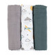 Bambuharsopaketti, 3 kpl, MOUSSY, Grey Planes