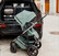 Britax Smile 5Z - ratas EasyGrow Nord -lämpöpussi/kantokassi