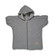 AlberoMio -poncho auton turvaistuimeen, puuvilla/fleece, Grey