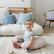 Imetystyyny, Doomoo Softy, 150cm, Chine White - meleerattu harmaa